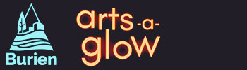 Burien and Arts-A-glow logos